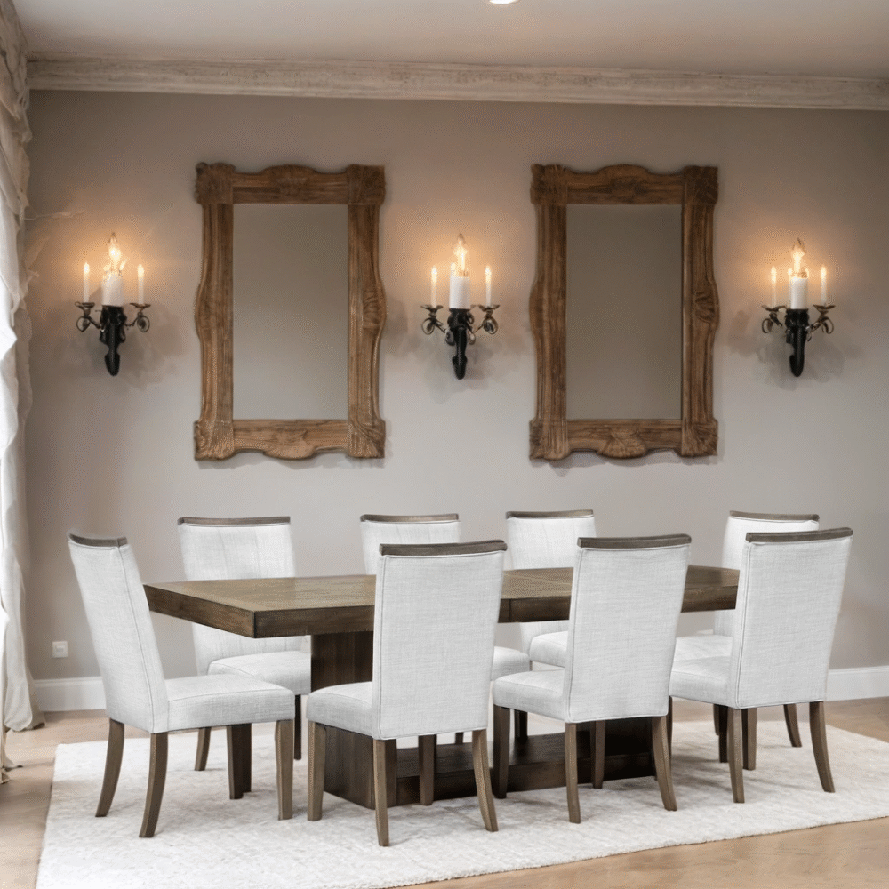 D902 - Dining Table + 8 Chair Set