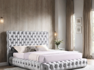 Dream Gray Platform Bed - Queen, King
