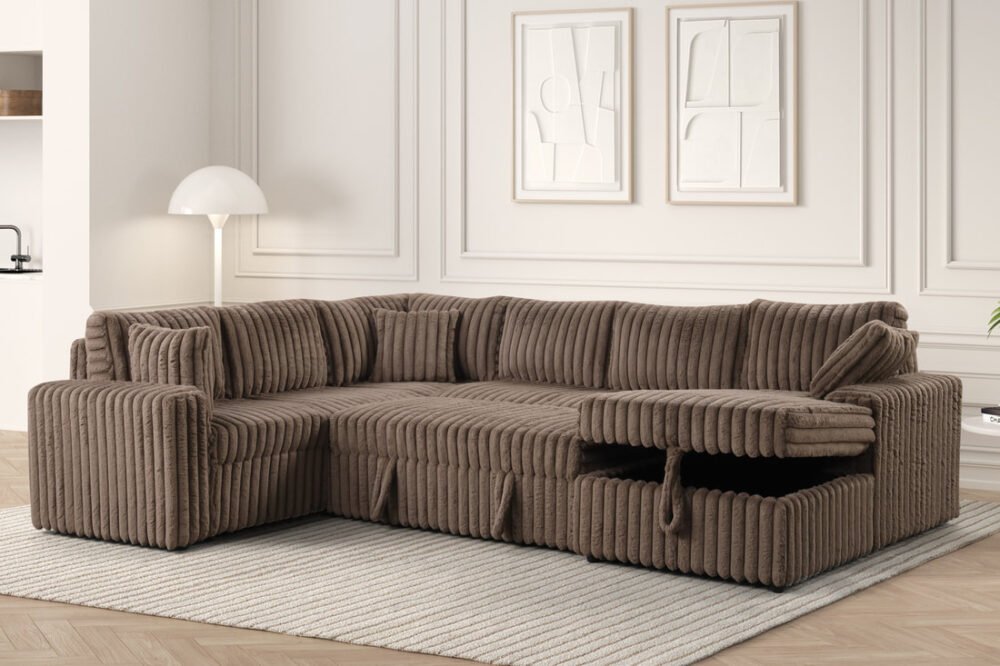 forevermocha-2-1_orig Forever Mocha Sectional With Pull-Out Bed
