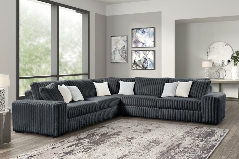 marshmallowcharcoal_orig MARSHMALLOW Charcoal OVERSIZED Sectional
