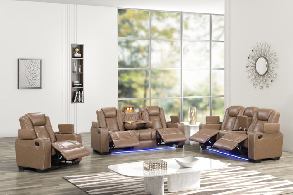 stefano-10-set_orig STEFANO10 3PC Reclining Set