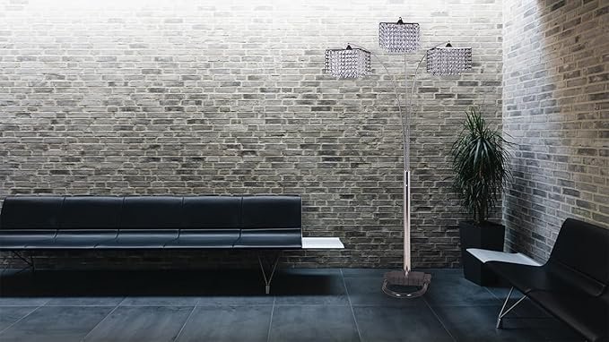 71XzVrOW-OL._AC_SX679_ 84'' Chrome Tree Floor Lamp